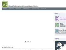 Tablet Screenshot of fila.is